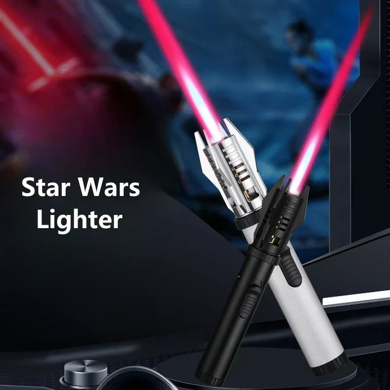 Planet Lightsaber Butane Gas Lighter 360°